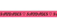 Saudade Sticker