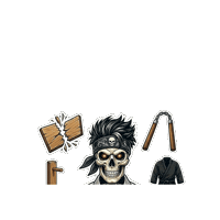 Fight Ahi Lo Llevas Sticker