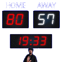 57 Away Sticker