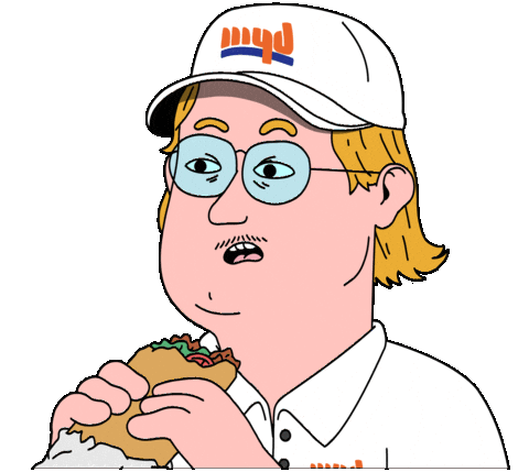 Box Eat Sticker by Ed Banger Records