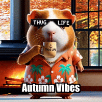 Fall Autumn GIF by Guinea Gambino