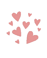 mailinhstudio love heart wedding hearts Sticker