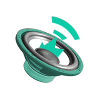 pinupua music sound volume soundon Sticker