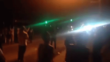Police Use Sound to Disperse Protesters