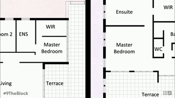 master suite courtney and hans GIF by theblock