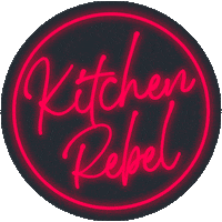 Neon Flashing Sticker by goustocooking