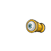 Eyes Check It Out Sticker