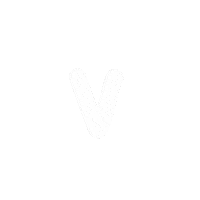 V Letter Sticker