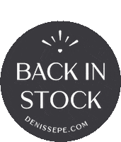 Back In Stock Sticker by Denisse - Pé