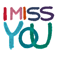Missing I Love You Sticker by Qualcosa di Erre