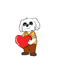 I Love You Flirting Sticker by BoDoggos