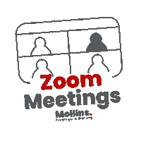 Work Zoom Sticker by Mollins  |  Estrategia & Branding