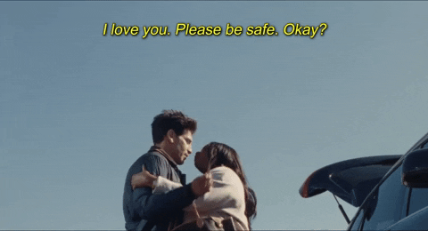 Be Safe I Love You GIF by NEON