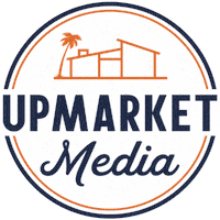 upmarket upmarket media Sticker