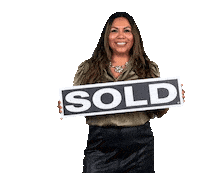 Nancy Sold Sticker by Upmarket Media