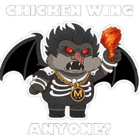 Hungry Fast Food Sticker