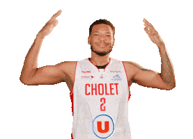 Burning On Fire Sticker by Cholet Basket