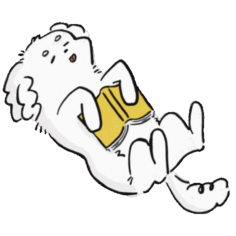 Dog Sleeping Sticker