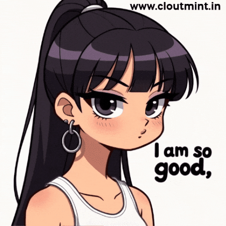 cloutmint giphygifmaker so good cloutmint i am so good GIF