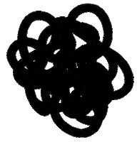 Sad Confused Sticker by Jenni Schurr