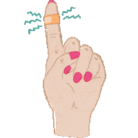 Band-Aid Hand Sticker by Art Gallery Fabrics