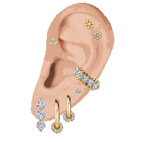 rainbow piercing Sticker by Thelastline