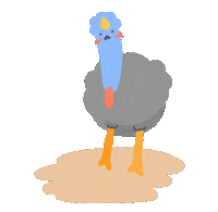 Illustration Avoid Sticker