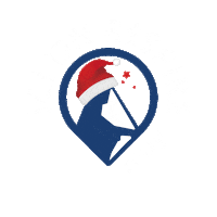 N-PY christmas ski air noel Sticker