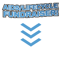 Fundraising Fundraiser Sticker by AIDS/LifeCycle