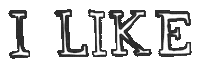I Like Reaction Sticker