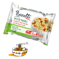 banetti_makarna yummy noodles vegetable noodle Sticker