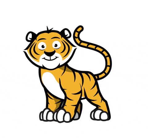 timescaledb giphyupload mascot tiger roar GIF