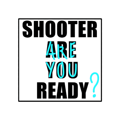 VizUp sports ready shooter are you ready Sticker