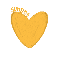 Summer Fun Hearts Sticker