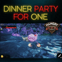 HANGRYGAME game rpg lunch hotdog GIF
