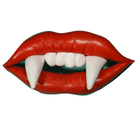Halloween Lips Sticker by erma fiend