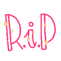 Non Ho Voglia Rest In Peace Sticker