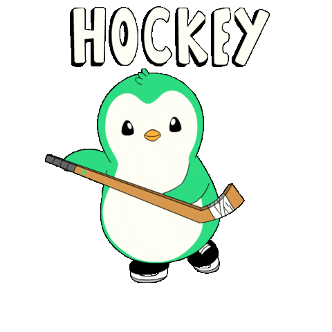 Skating Ice Hockey Sticker by Abster