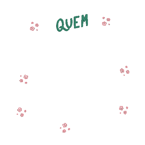 alariletrin giphyupload lettering flores Ilustração Sticker