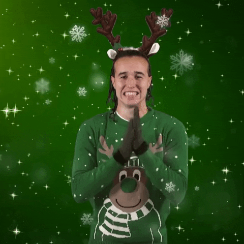 Christmas Freezing GIF by Celtic Football Club