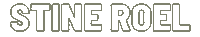 stineroeldk transparant stineroeldk Sticker