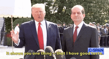 donald trump c-span alex acosta GIF