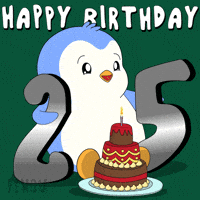 Happy Birthday Party GIF by Pudgy Penguins