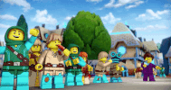 shark attack GIF by LEGO