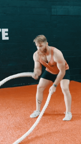 Honehealth giphyupload fitness workout battle ropes GIF
