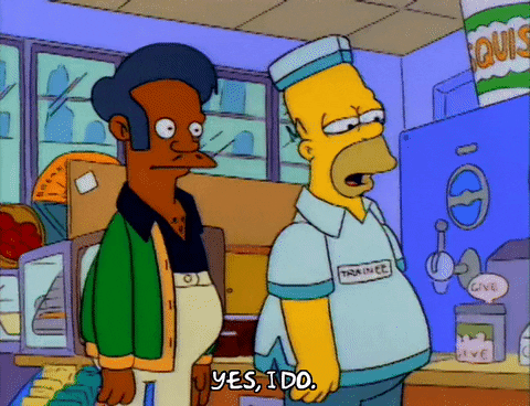 Tired Season 3 GIF by The Simpsons