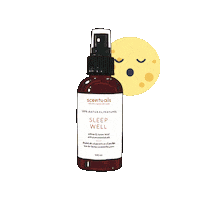 scentuals sleepy essential oils sleep well bed time Sticker