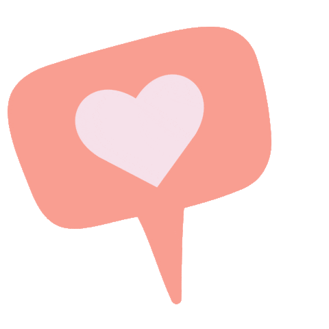 designbyilona giphyupload love heart like Sticker