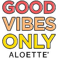 Good Vibes Sticker by Aloette Cosmetics