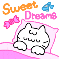 Sleepy Good Night Sticker by Mikitti